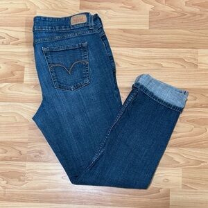 Levi's Dark Blue Boyfriend Jeans